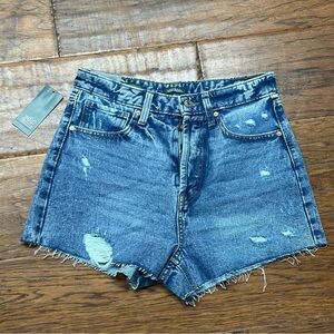 Wild fable women’s medium wash highest rise cutoff shorts
